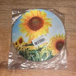 NWT sunflower mouse pad